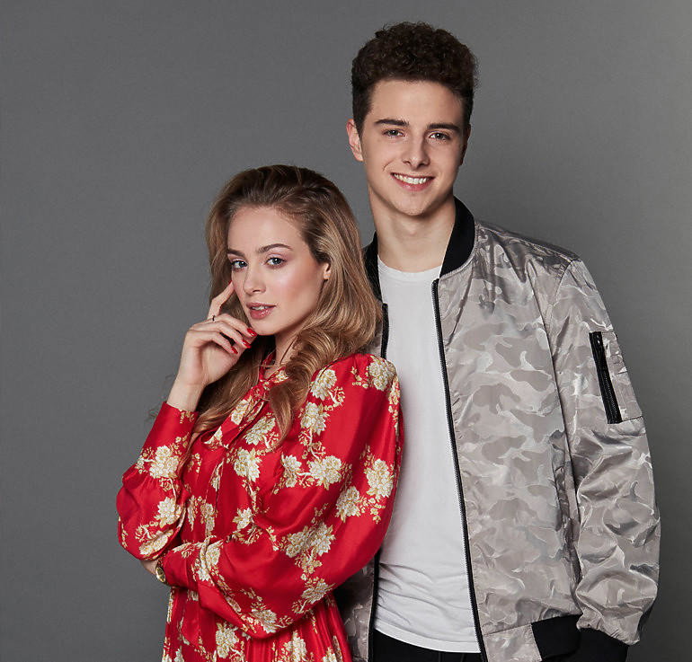 Wiktoria Gąsiewska i Jakub Zdrójkowski