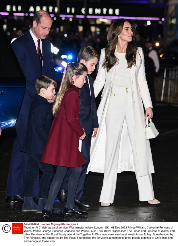 Kate Middleton, książę William z dziećmi