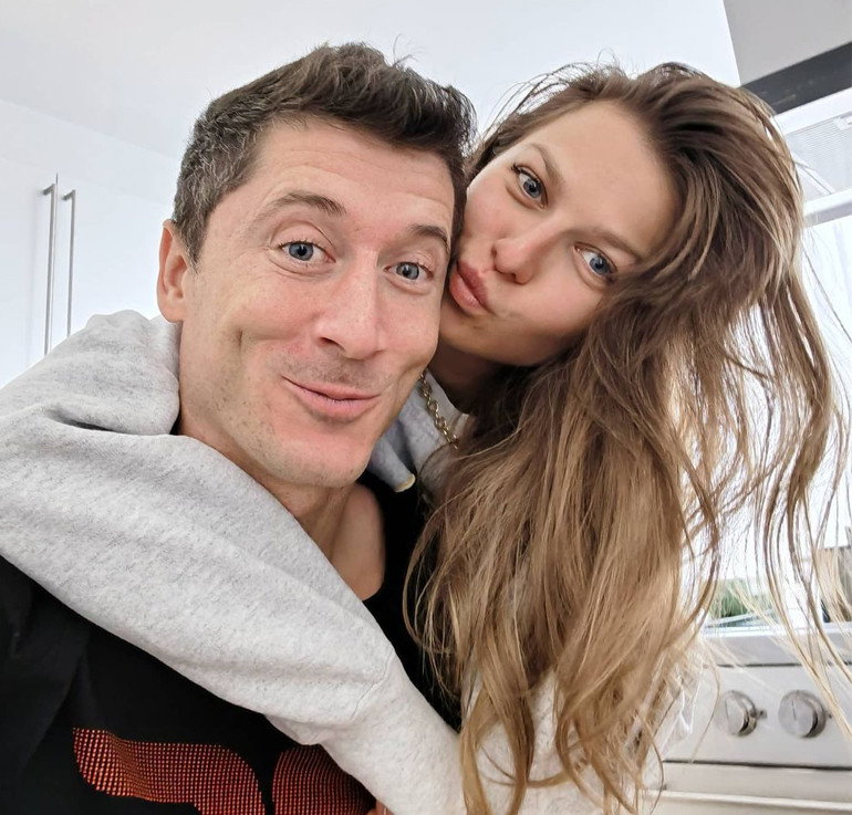 Anna Lewandowska i Robert w sesji dla magazynu Icon