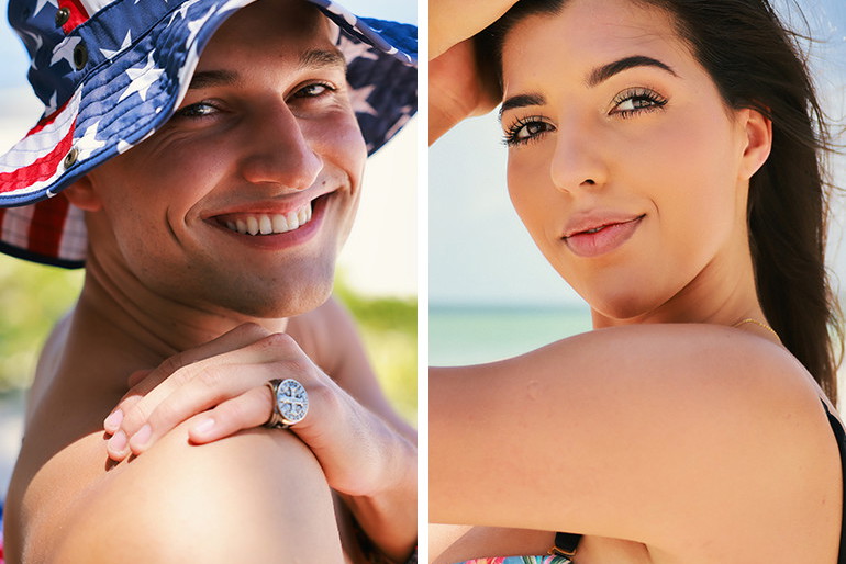 Luiza Benzouaoua i Simon Price w "Hotelu Paradise 3"