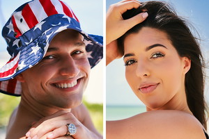 Luiza Benzouaoua i Simon Price w "Hotelu Paradise 3"