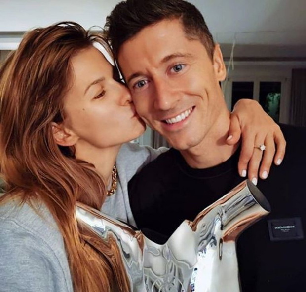 Anna i Robert Lewandowscy