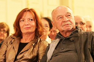 Ryszard Kotys i Kamila Sammler, żona