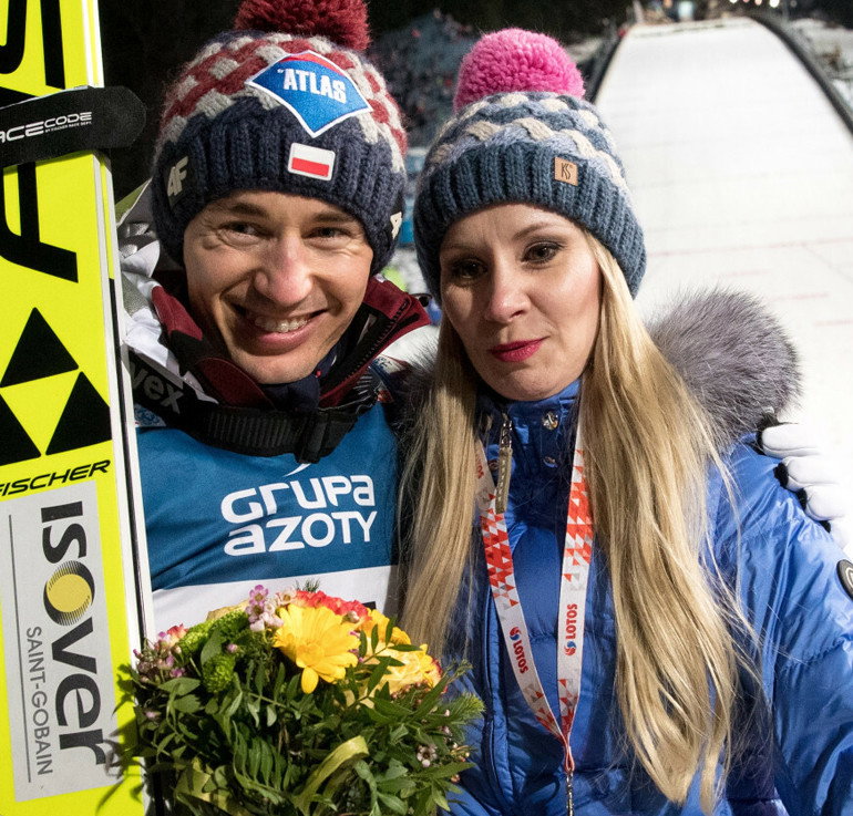 Kamil Stoch o Ewie i wygranej w TCS