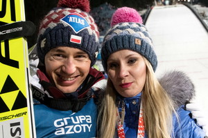 Kamil Stoch o Ewie i wygranej w TCS