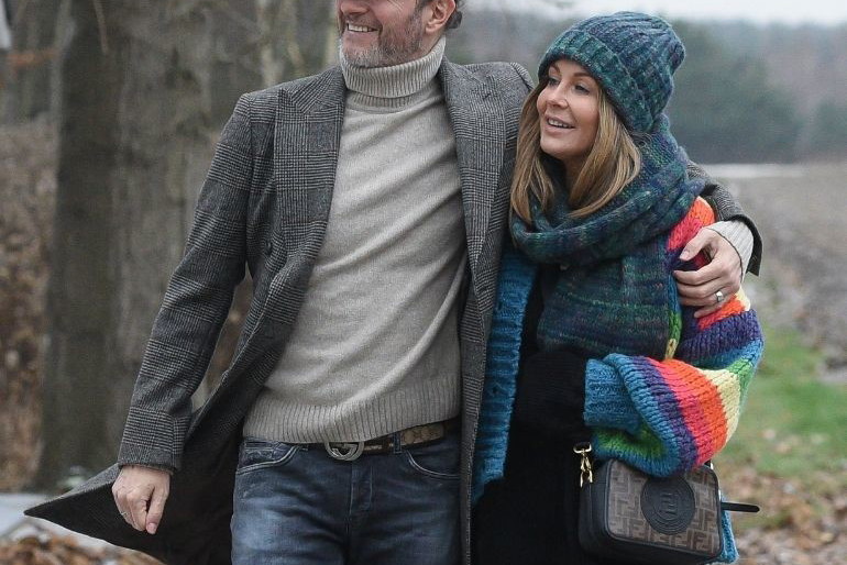 Małgorzata Rozenek i Radosław Majdan oglądają nowy dom