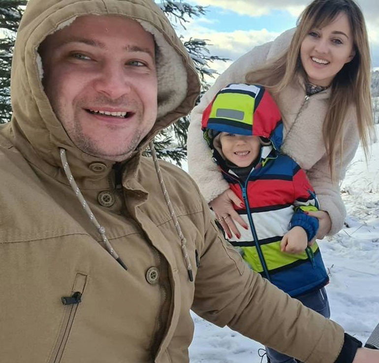 Anna i Grzegorz Bardowscy w górach