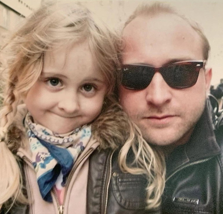 Borys Szyc pokazał córkę. Sonia ma już 16 lat! 
