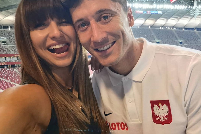 Anna i Robert Lewandowscy