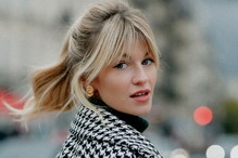 Fryzura shaggy hair w blond wersji