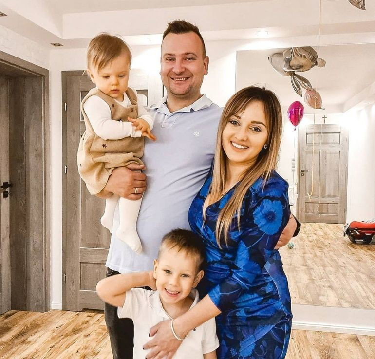 Ania i Grzegorz Bardowscy świętują pierwsze urodziny Liwii
