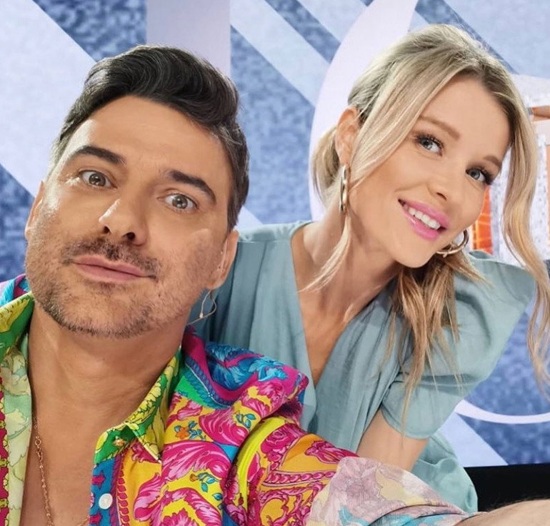 Joanna Krupa w kombinezonie z Zary