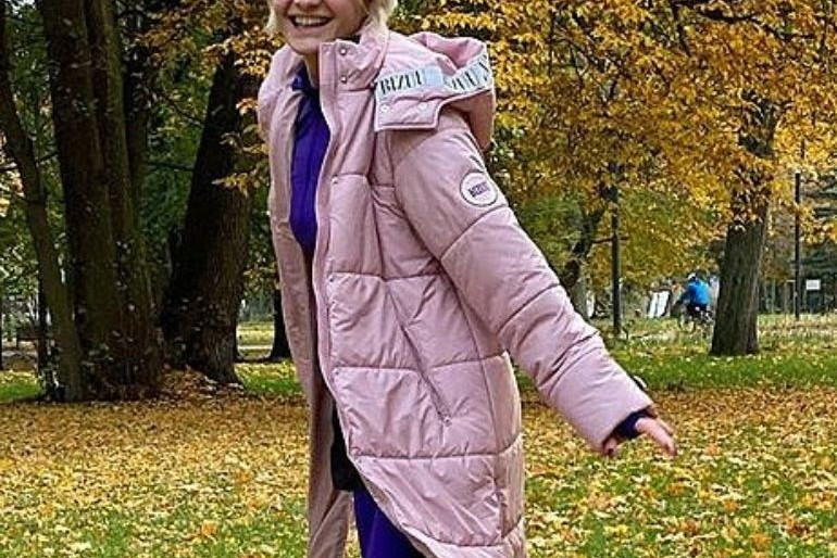Małgorzata Kożuchowska w kurtce Bizuu