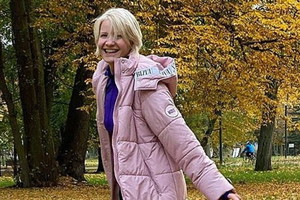 Małgorzata Kożuchowska w kurtce Bizuu