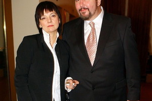 Dariusz Gnatowski z żoną
