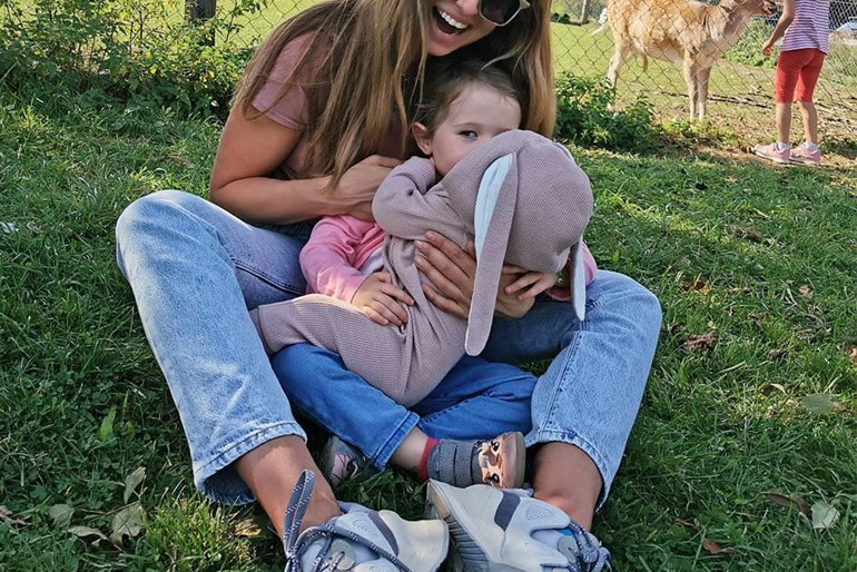 Anna Lewandowska w butach Fendi