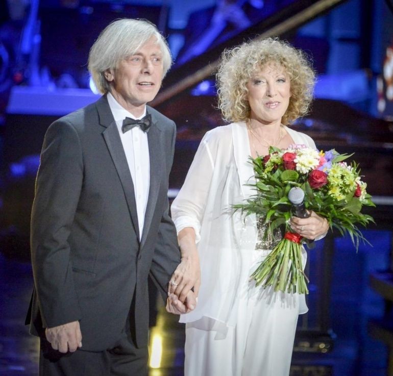 Włodzimierz Korcz i Alicja Majewska