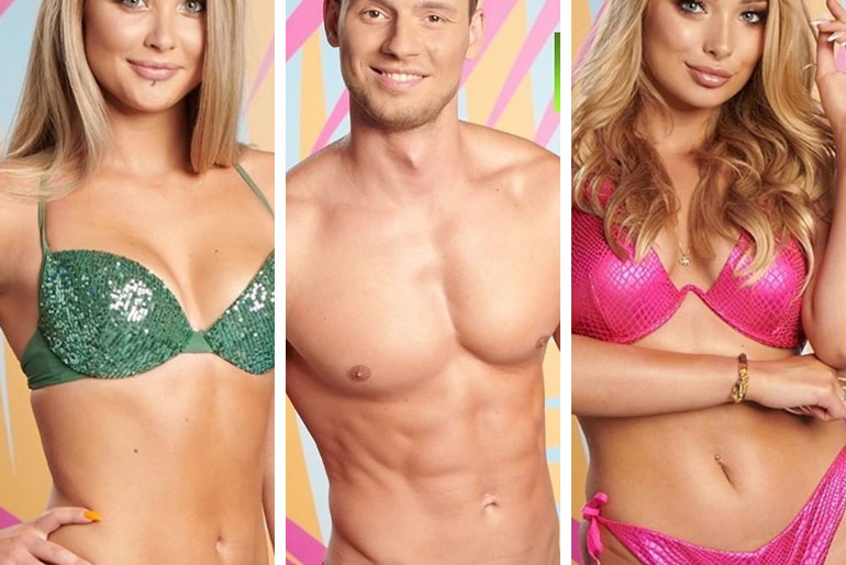 Oliwia Knapik, Rafał Pietrzak, Julia Nowakowska - uczestnicy "Love Island 2"