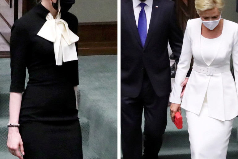 Kinga Duda na zaprzysiężeniu prezydenta