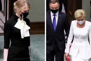 Kinga Duda na zaprzysiężeniu prezydenta
