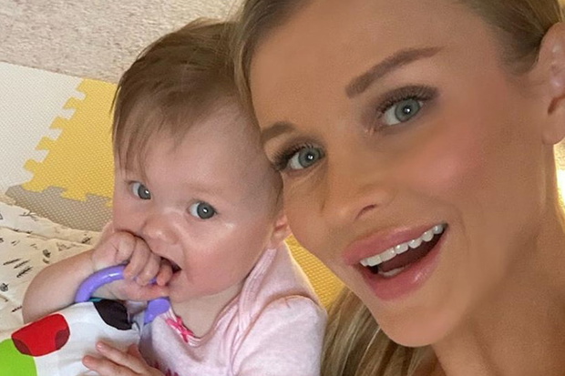 Joanna Krupa z córką