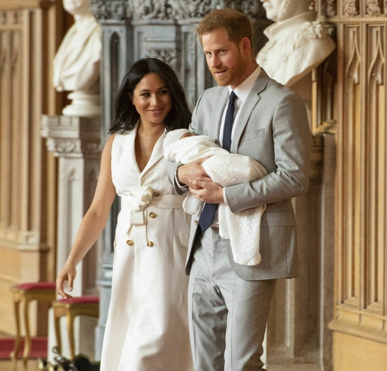Meghan Markle i książę Harry pokazali syna