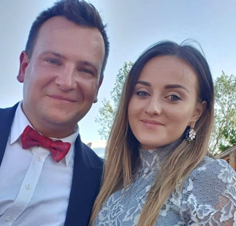 Anna i Grzegorz Bardowscy na weselu