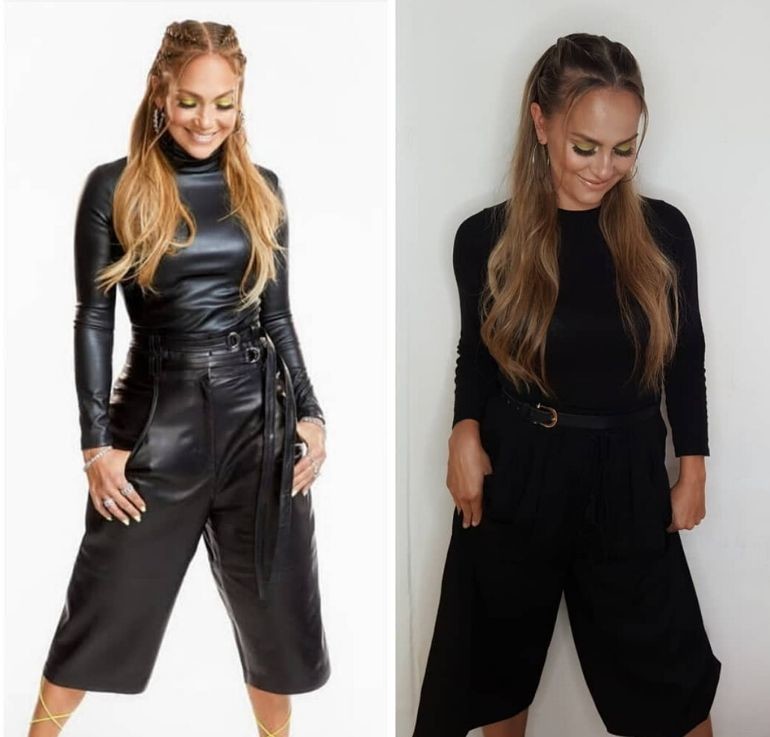 Monika Chojdak jak Jennifer Lopez
