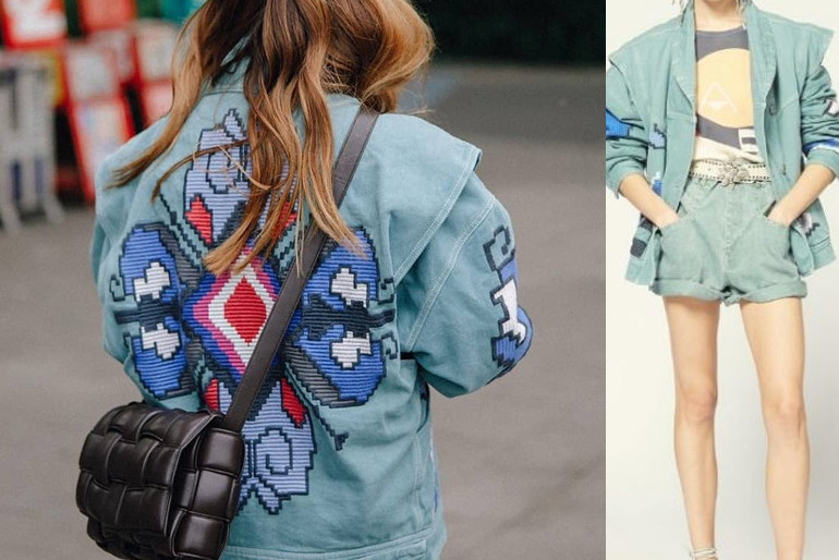 Anna Lewandowska w oryginalnej kurtce Isabel Marant! Kosztuje 5 tys. złotych!