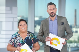 Dorota Wellman i Marcin Prokop w DDTVN