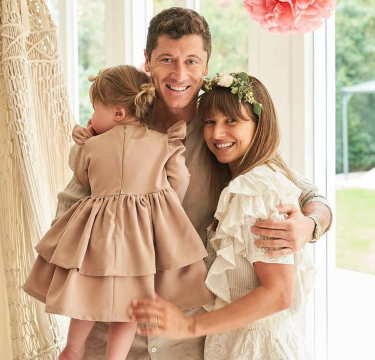 Anna Lewandowska, drugie urodziny Klara Lewandowska
