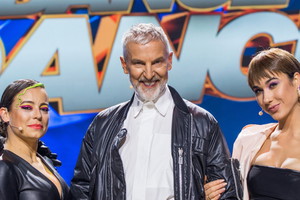 Anna Mucha, Ida Nowakowska, Robert Kupisz na planie Dance Dance Dance