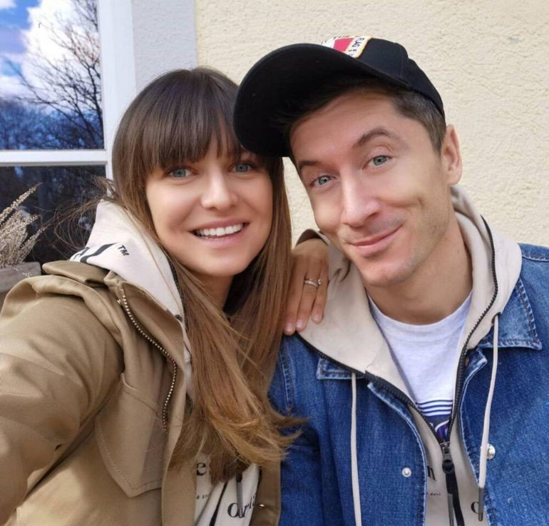 Anna i Robert Lewandowski
