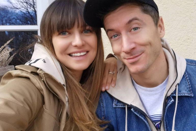 Anna i Robert Lewandowski
