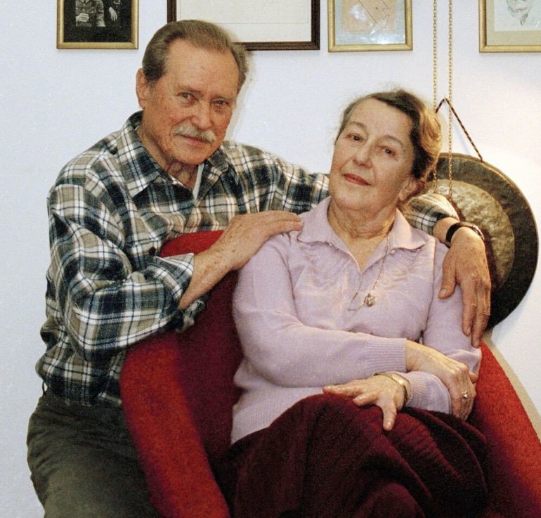 Emil Karewicz z żoną