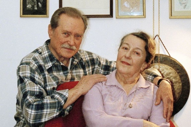 Emil Karewicz z żoną
