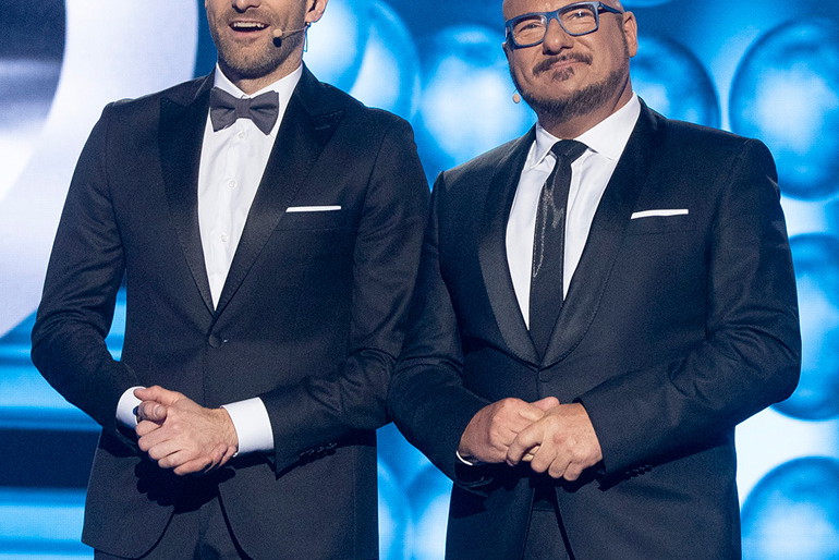 Piotr Gąsowski i Maciej Dowbor w TTBZ