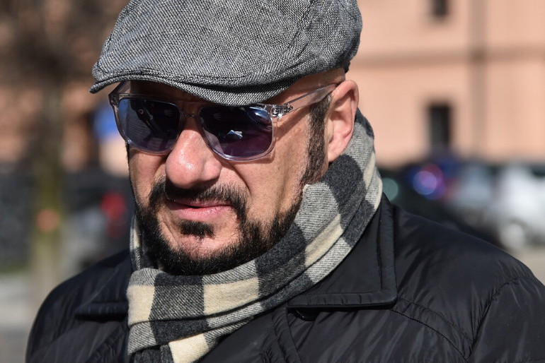 Piotr Gąsowski na pogrzebie Pawła Królikowskiego