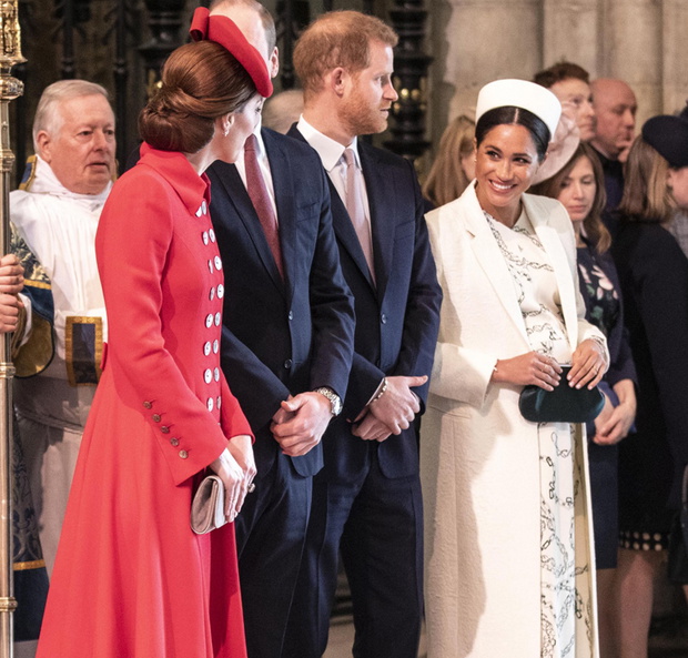 Czułe przywitanie Meghan i Kate