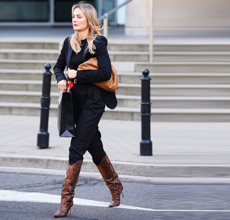 Małgorzata Socha z torebką Bottega Veneta