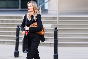 Małgorzata Socha z torebką Bottega Veneta