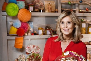 Ewa Wachowicz w swojej restauracji Zalipianki w Krakowie