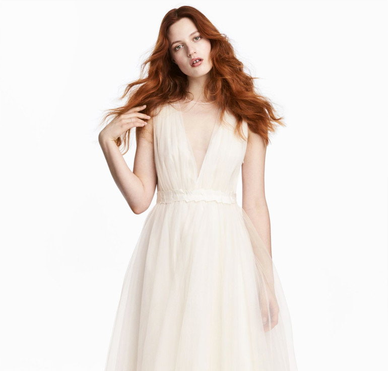Suknia ślubna, H&M, 999 zł