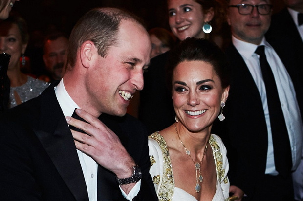 Księżna Kate i książę William na BAFTA 2020