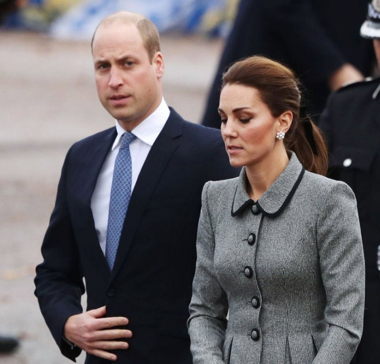 Książę William i księżna Kate na oficjalnej uroczystości