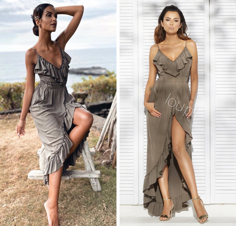 Klaudia El Dursi w sukience Lou Womens Fashion