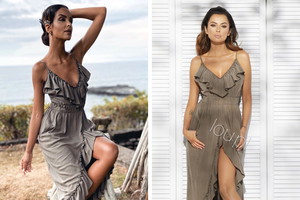 Klaudia El Dursi w sukience Lou Womens Fashion