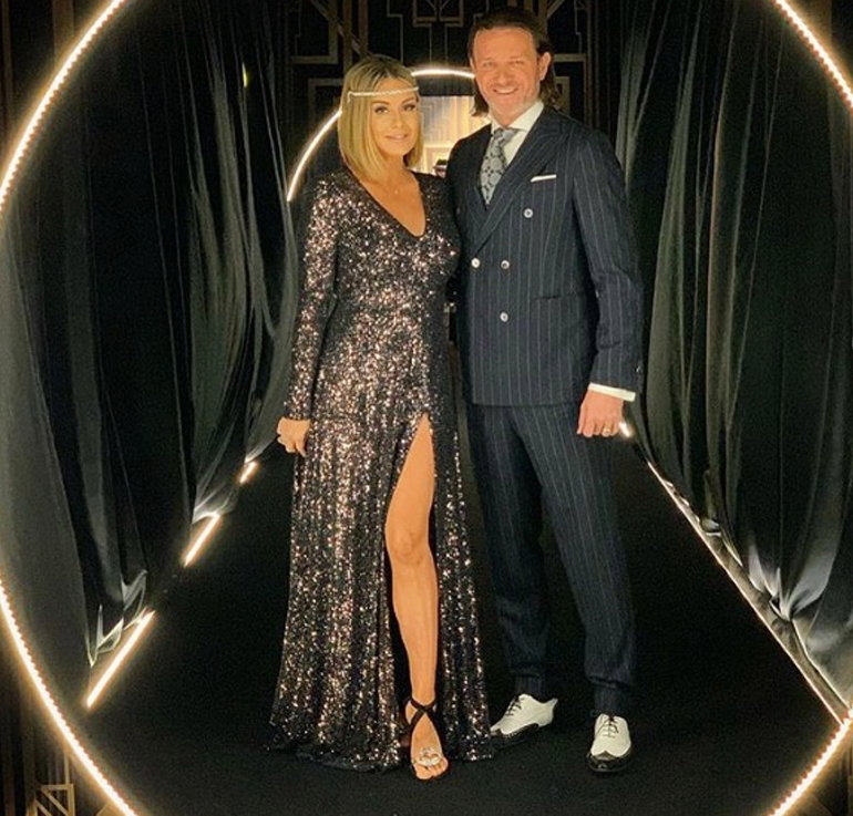 Małgorzata Rozenek i Radek Majdan, sylwester 2019/2020