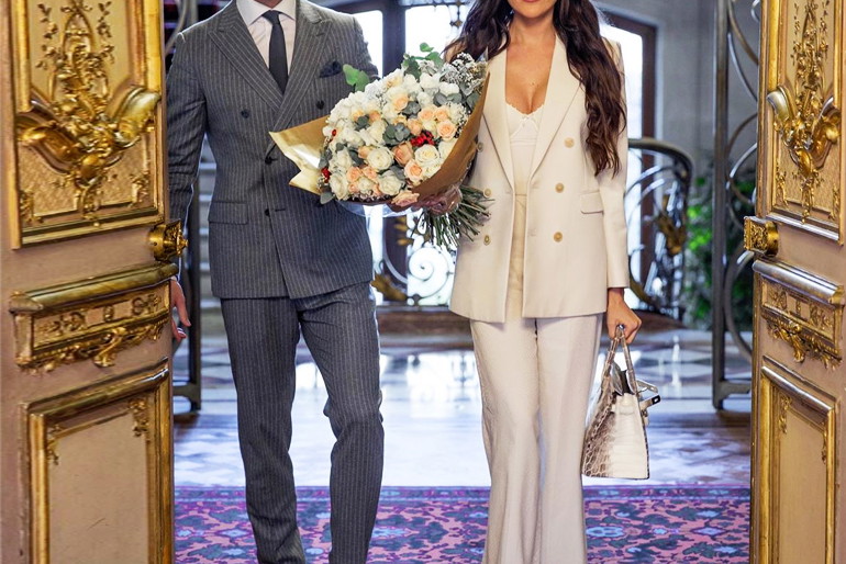 Celia Jaunat i Grzegorz Krychowiak