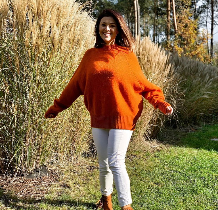 Kasia Cichopek sweter